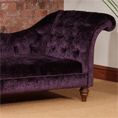 Contrast upholstery Sailsbury Chaise